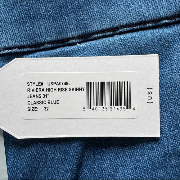 Universal Standard Riviera High Rise Skinny Jeans plus size 32 new - Picture 5 of 11